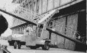 preparing to place the gangway in Montreal